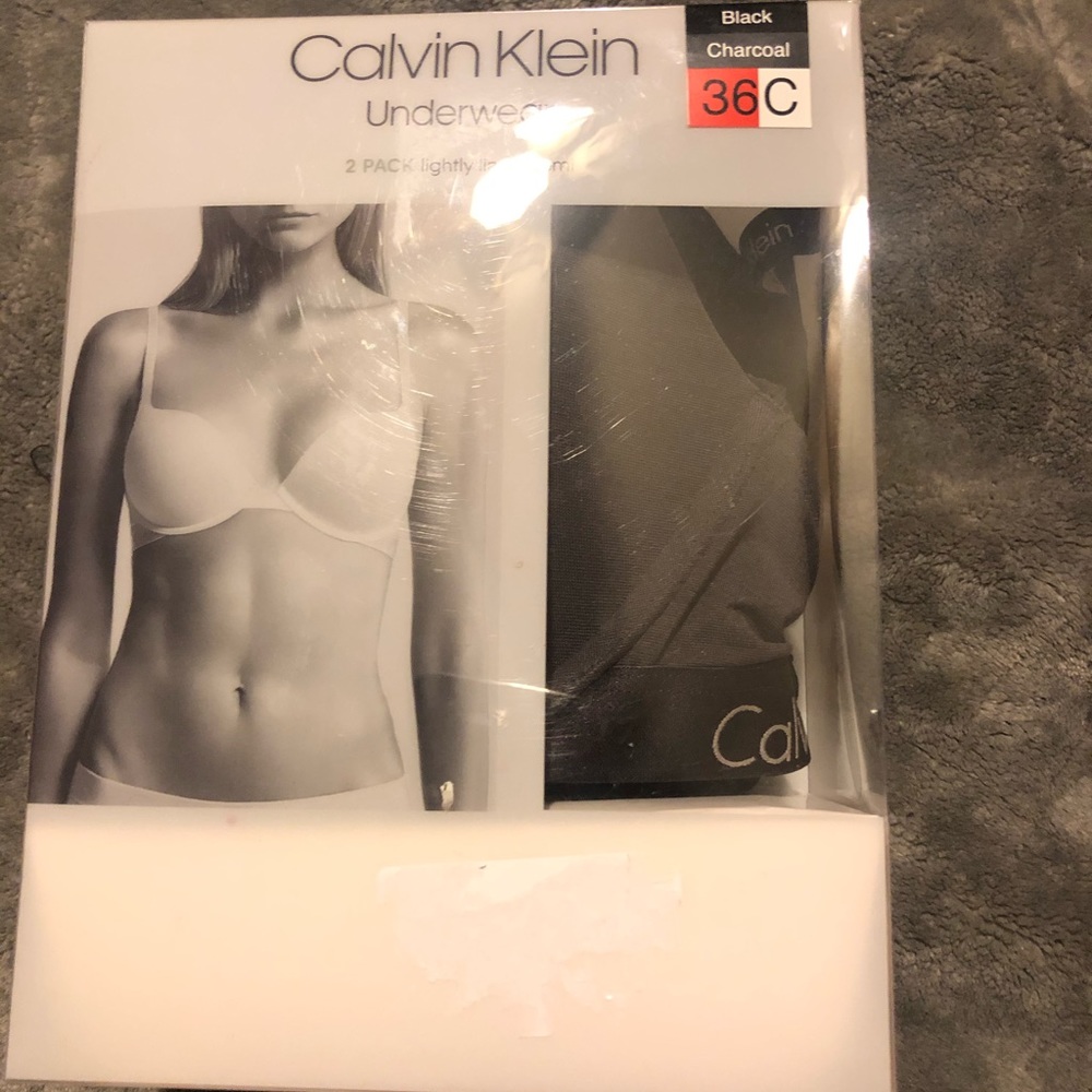 Calvin Klein 2 pack bras 36C